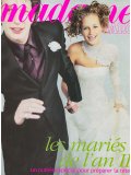 Robes de mariée MADAME FIGARO, avril 2002
