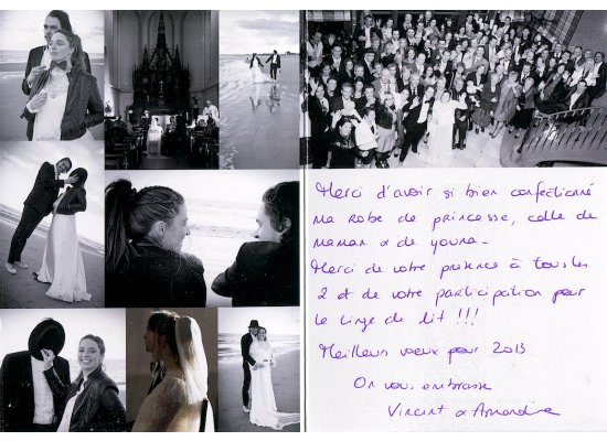 Robes de mariée Vincent et Amandine