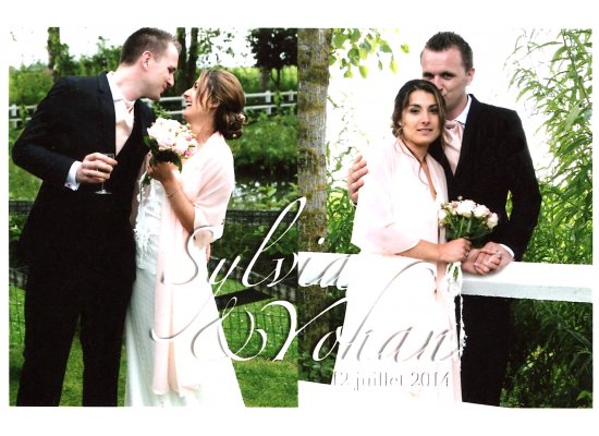 Robes de mariée Sylvia et Yohan