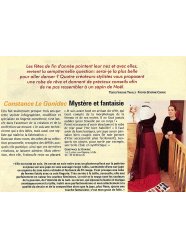 Illustration de l'article paru dans FÉMINA, déc. 2000