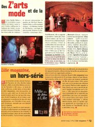 Illustration principale de LILLE MAGAZINE, janv. 2004
