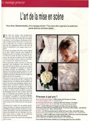Illustration de l'article paru dans FÉMINA, nov. 2005